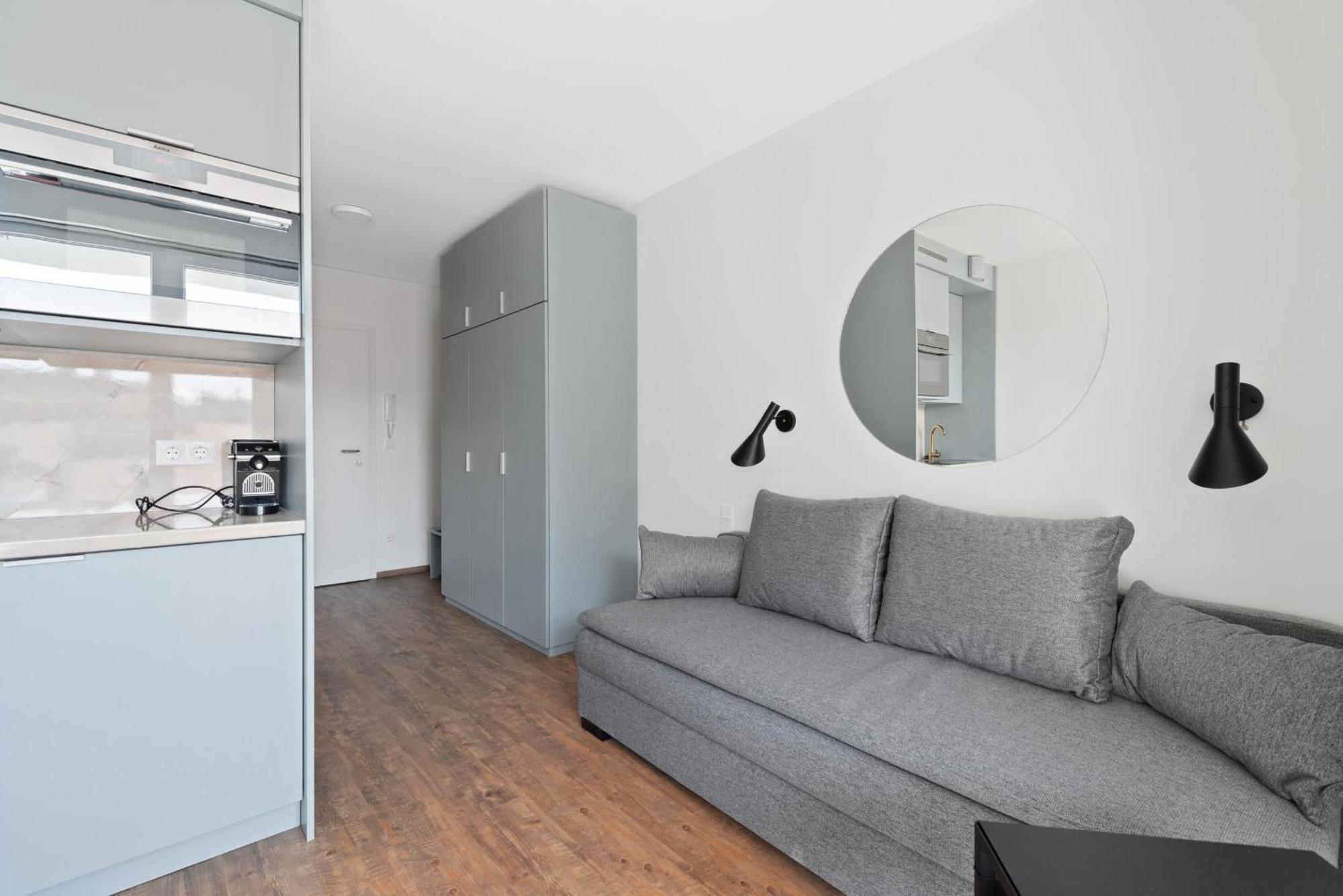 Schickes All-Inklusive Apartmentzimmer By Resida Asset Gmbh Brunn am Gebirge Bagian luar foto